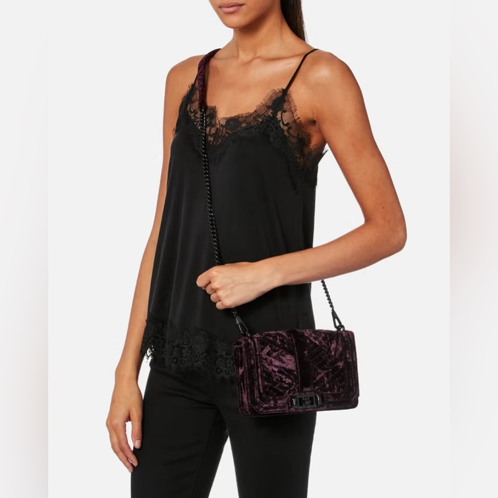 Rebecca Minkoff Quilted Velvet Bag